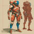high quality robot, mecha concepts