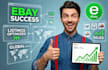 setup ebay seller account and optimize ebay listings