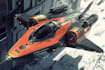 illustrate a sci fi spaceship design