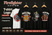 do  custom firefighter t shirt design