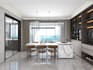create interior design and realistic 3d rendering