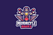create a modern motorcycle, electric scooter logo design