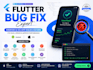 fix flutter app bugs and errors professionally