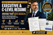 write a professional ats executive and c suite resume
