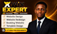 design wix booking website wix studio website webflow cms setup wix SEO