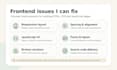 fix HTML CSS javascript and responsive website issues