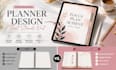 design etsy printable planner for new digital sellers