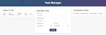 make you a task manager web app