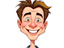 turn your photo into a fun cartoon caricature