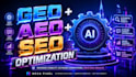 enhance ai aeo, ai GEO, GEO optimization, aeo optimization for ai ranking