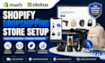 shopify dropshipping via doba winning products supplier integration store design