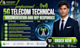 write 5g telecom technical documentation, rfp responses and network design docs