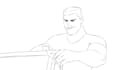 create 2d line art, 2d pencil sketch or 2d traditional animation