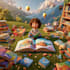 create an educational childrens book cover design