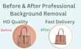 professionally remove background from 50 images