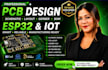 design esp32 pcb iot circuit schematic gerber files and bom smart device pcb