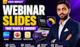 webinar slides presentation design powerpoint presentation google slides canva