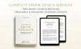 create amazon KDP book covers and 3d book mockups