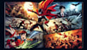 create professional manga comic page illustration