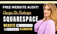 build website on squarespace or redesign squarespace website