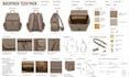 bag tech pack designer soft goods backpack tech pack leather goods bag designer