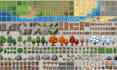create custom pixel art tileset tilemap top down rpg platformer game assets