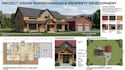 render barndominium, pole barn, house plan, facade design for your project