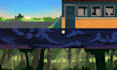 paint a cinematic 2d background for animation and indie games