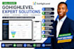create gohighlevel websites, sales funnels, crm automation, shopify stores