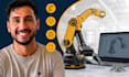 robotic arm component design, robotics cad, machine design, automation expert