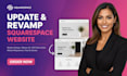 update squarespace website edit squarespace revamp squarespace website redesign