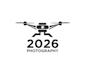 do unique aerial drone photography camera sky view logo design