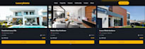 build a modern real estate landing page in react