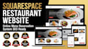 build squarespace restaurant website,redsign  squarespace