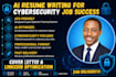 write an ats friendly cybersecurity and IT resume