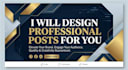design professional poster for you