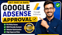 setup google adsense approval  fix issues and get approved fast
