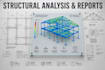 create georgia structural analysis layouts, structural plans, report