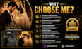 edit cinematic wedding and event videos