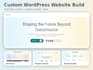 develop a responsive wordpress website with elementor