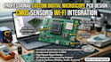 develop a custom digital microscope with pcb camera and wifi