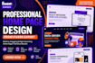 design wordpress responsive homepage