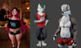 create custom vrchat avatar, vrchat 3d model, anime furry vrchat avatar rigging
