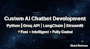 build a custom ai chatbot using python and groq API