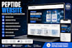 build peptide website research peptide woocommerce peptide website