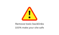 remove bad backlinks and create a google disavow file