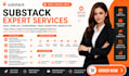 setup substack email template substack email newsletter substack email marketing