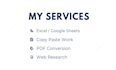 be your virtual assistant for data entry and admin work