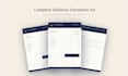create a luxury editable invoice template in word and PDF