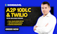 setup go highlevel a2p 10dlc registration, twilio, and ghl email deliverability